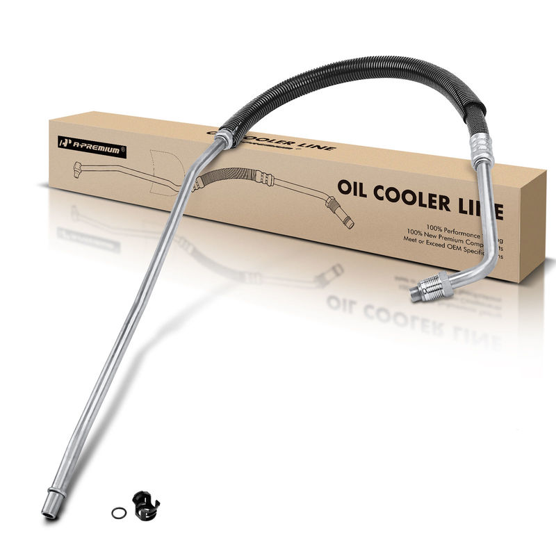 Inlet Lower Engine Oil Cooler Hose Assembly for Chevy C1500 Tahoe GMC Yukon