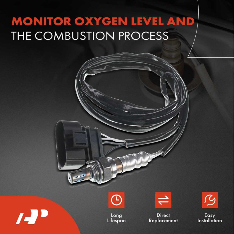 2x Downstream O2 Oxygen Sensor for Audi A4 A4 Quattro 96-99 A6 Passat 98-99 2.8L