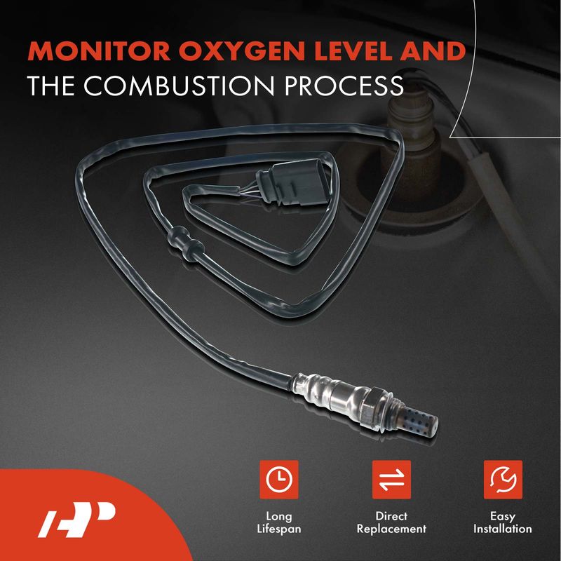 2x Downstream Left & Right O2 Oxygen Sensor for Volkswagen Touareg 04-07 V8 4.2L
