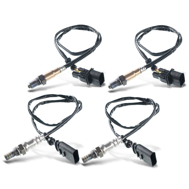 4x Upstream & Downstream O2 Oxygen Sensor for Audi A4 A6 Quattro 02-04 Cayenne