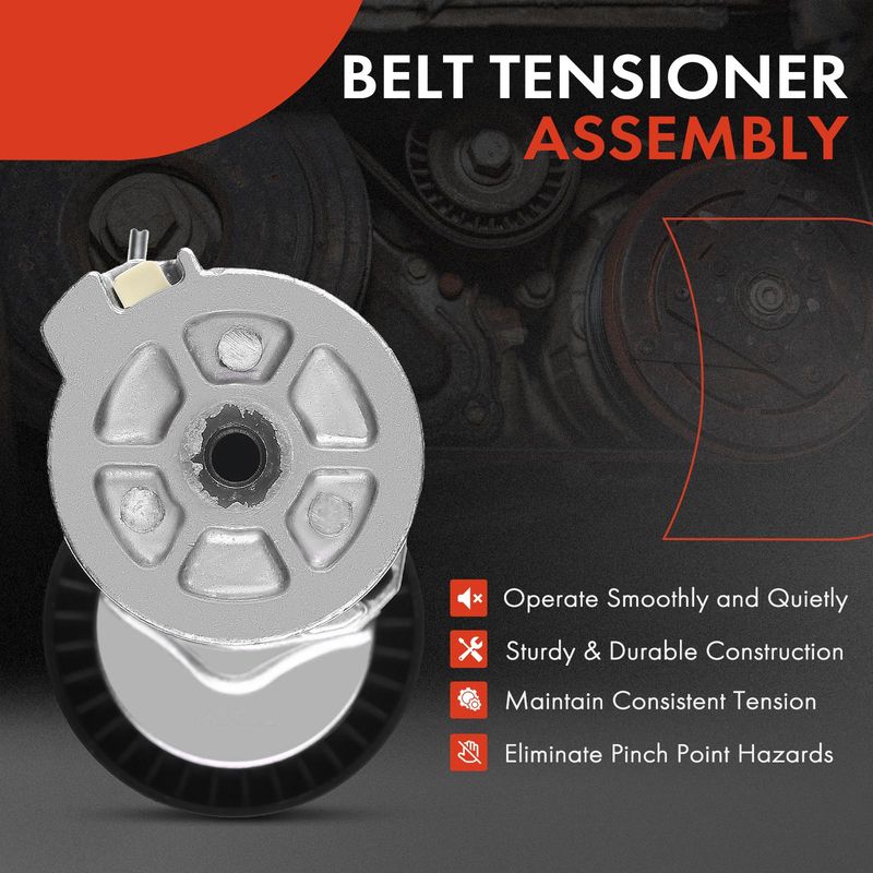Belt Tensioner for Audi A3 2010-2013 Volkswagen Beetle Jetta Golf L4 2.0L