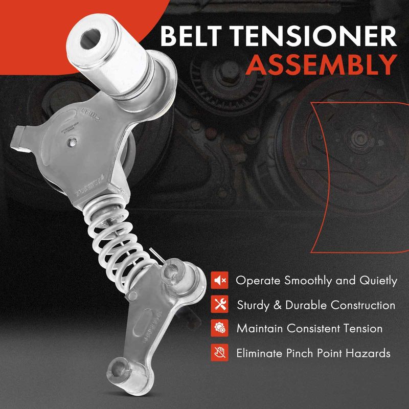 Belt Tensioner for Audi A6 A4 A6 Quattro A4 Quattro 02-06 3.0L