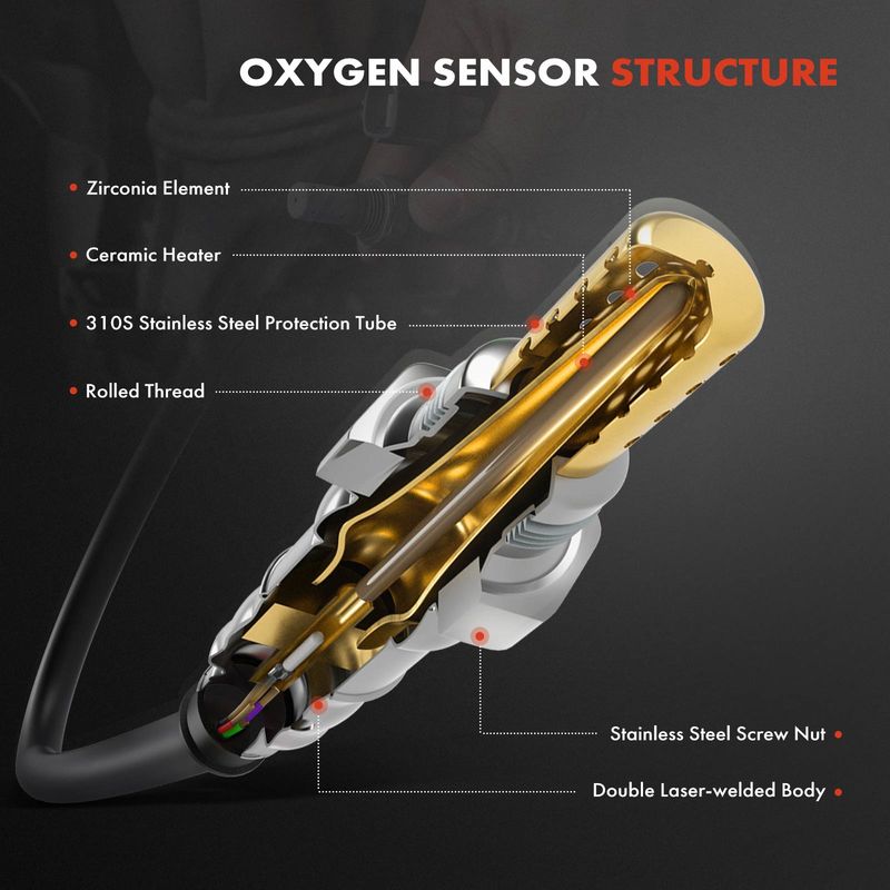 Upstream O2 Oxygen Sensor for Chevrolet Astra 2007-2008 Vectra 06-08 2.0L 2.8L