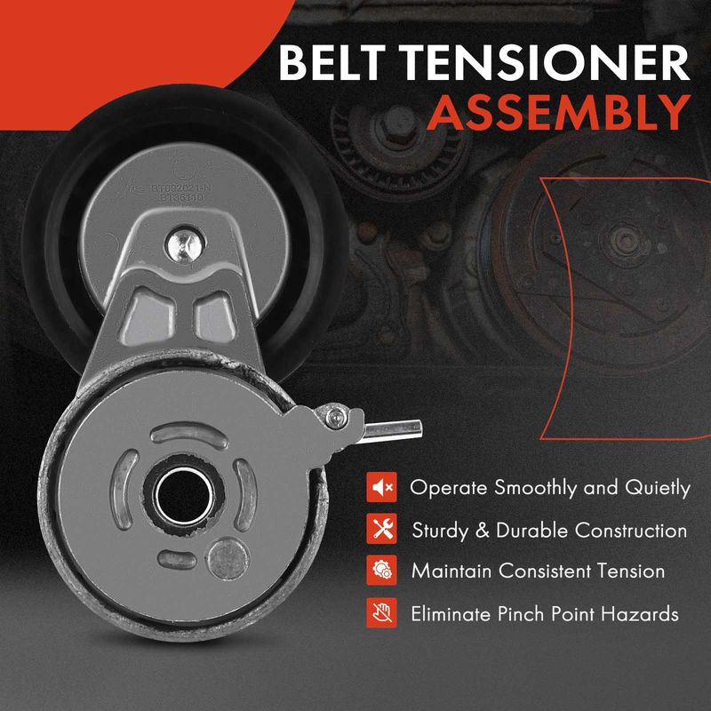 Belt Tensioner for Audi A6 A7 Quattro SQ5 VW Touareg Panamera Cayenne 11-16