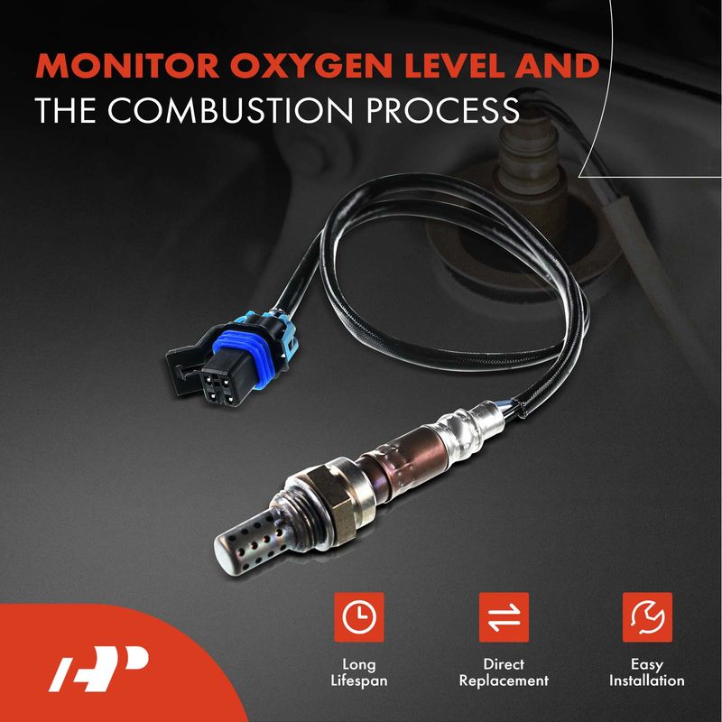 Downstream O2 Oxygen Sensor for Chevy Silverado 3500 GMC Sierra 1500 HD Yukon