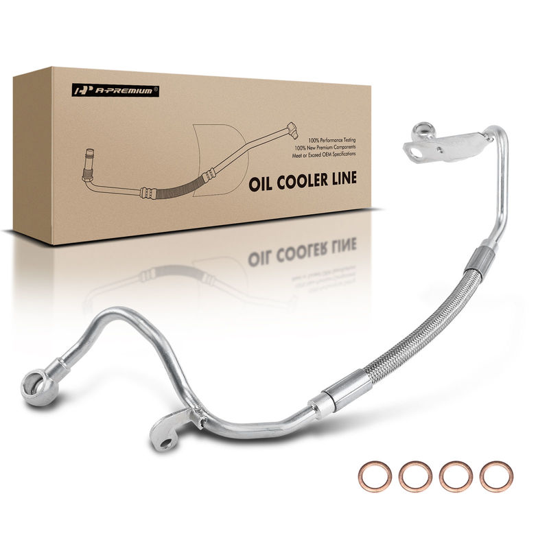 Turbocharger Oil Feed Line for Audi TT 2000-2006 VW Golf Beetle Jetta 1.8L Inlet