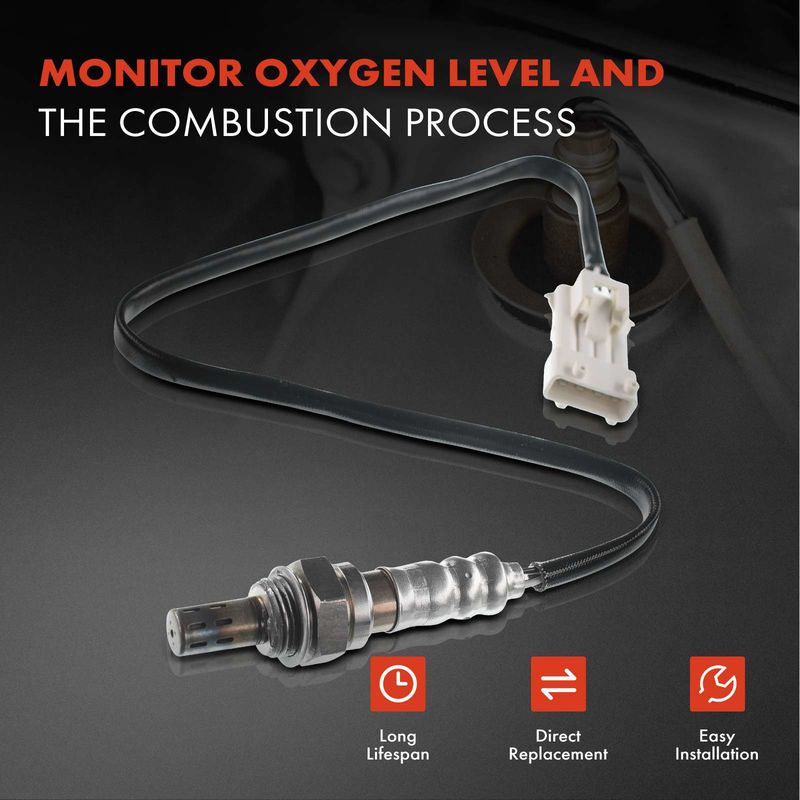 2x Upstream Front & Rear O2 Oxygen Sensor for Saab 900 9000 96-97 2.5L 3.0L B258I