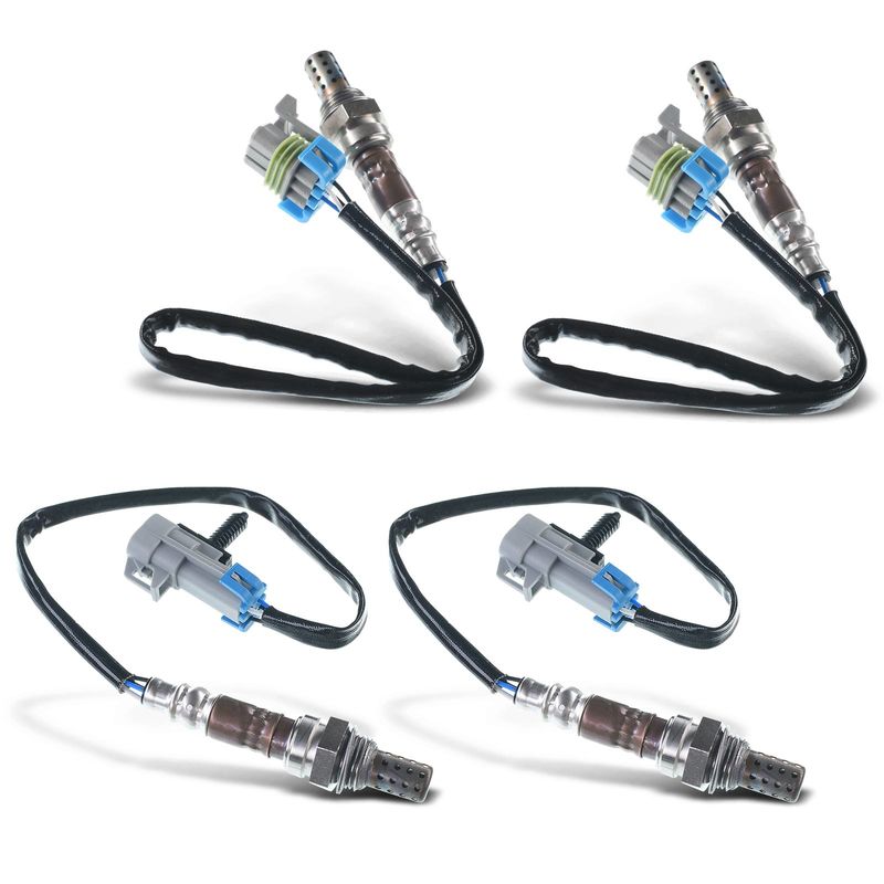 4x Upstream & Downstream O2 Oxygen Sensor for GMC Acadia 07-08 Saturn Vue 3.6L