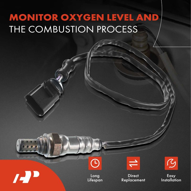 Downstream Center O2 Oxygen Sensor for Audi A4 A8 Quattro Q7 R8 VW CC Passat