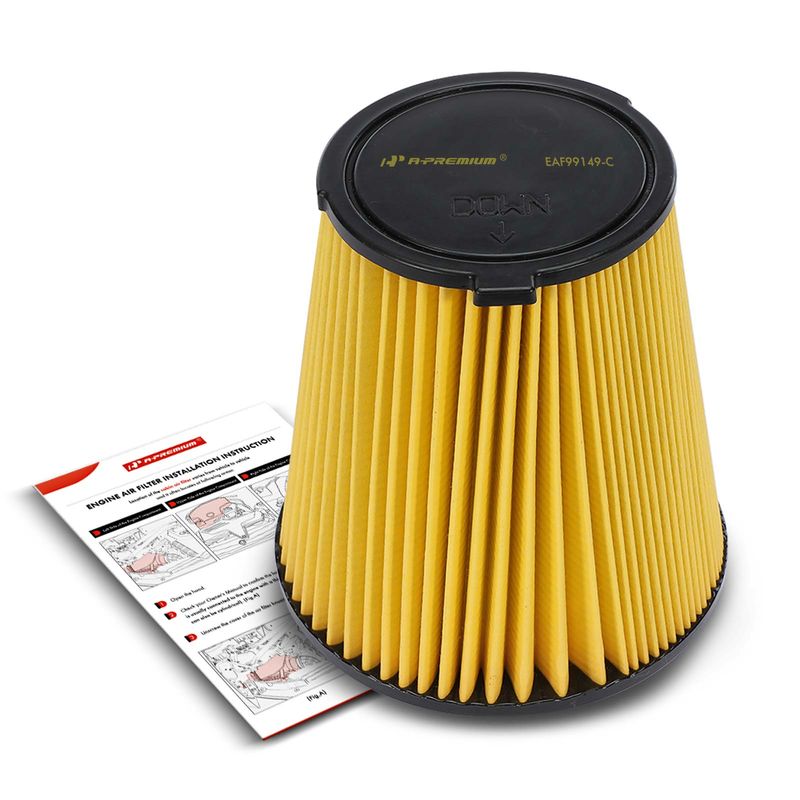Engine Air Filter for Ford Mustang 2010-2014 V8 5.4L 5.8L