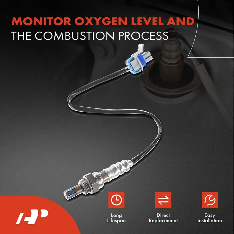 2x Downstream Front & Rear O2 Oxygen Sensor for Pontiac G6 Saturn Aura 2007 3.6L