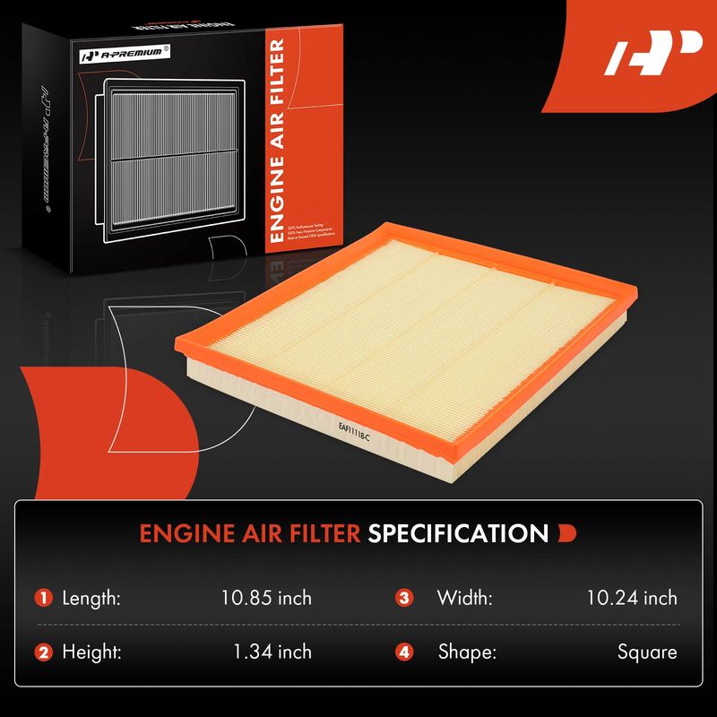 Engine Air Filter for BMW X5 2011-2018 X6 08-19 X3 X4 530i 535i 640i xDrive 740i