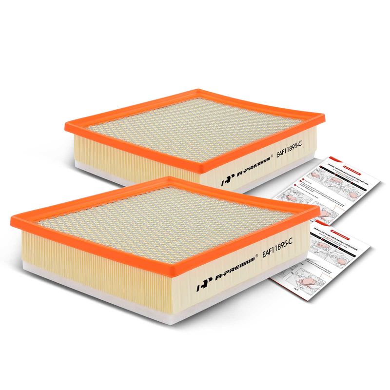 2x Engine Air Filter for Toyota Sequoia 14-22 Tacoma 16-23 Tundra 13-21