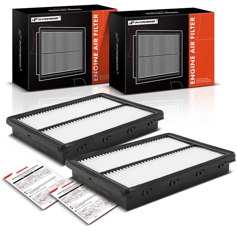 2x Engine Air Filter for Hyundai Sonata Palisade Kia Sorento Sorento Telluride