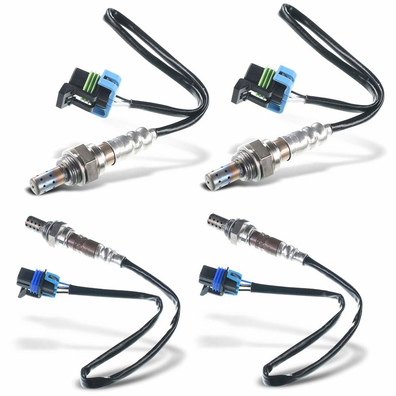 4x Upstream & Downstream O2 Oxygen Sensor for Chevy Colorado 09-12 Hummer H3 5.3L