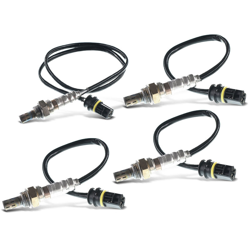 4x Upstream & Downstream O2 Oxygen Sensor for Mercedes-Benz SL500 V8 5.0L 96-98