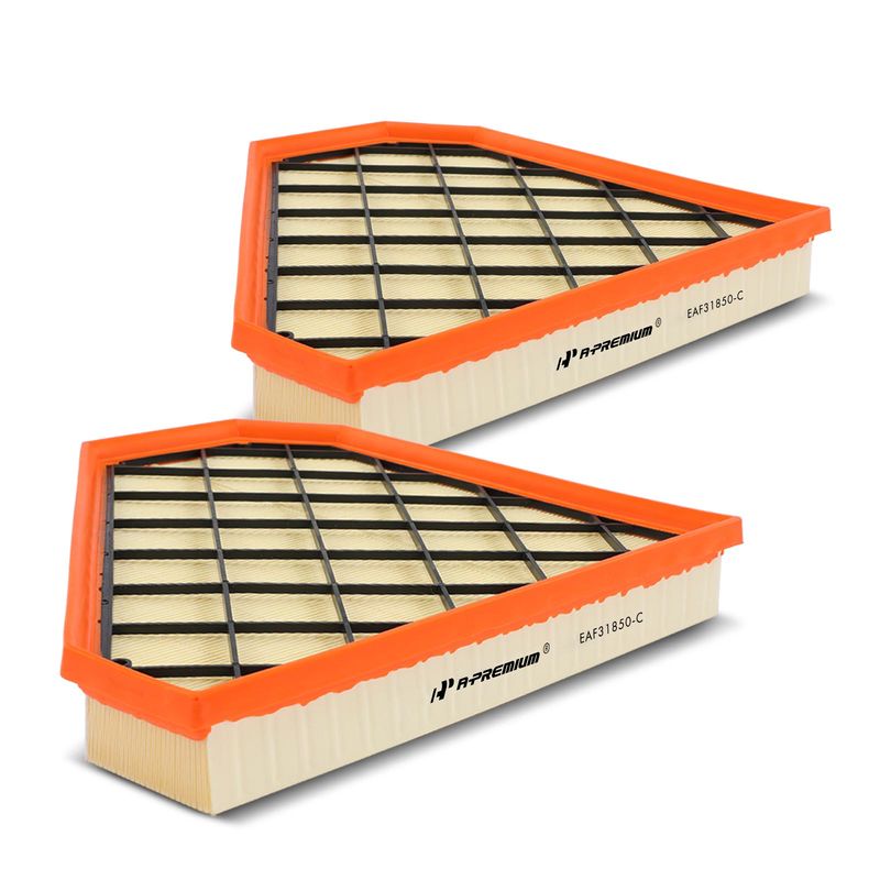 2x Engine Air Filter for Cadillac CTS 2014-2019 V6 3.6L Turbocharged