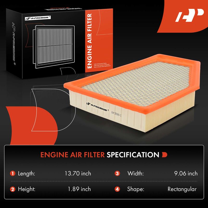 2x Engine Air Filter for Buick LaCrosse 2017-2019 Regal Sportback 2018-2020