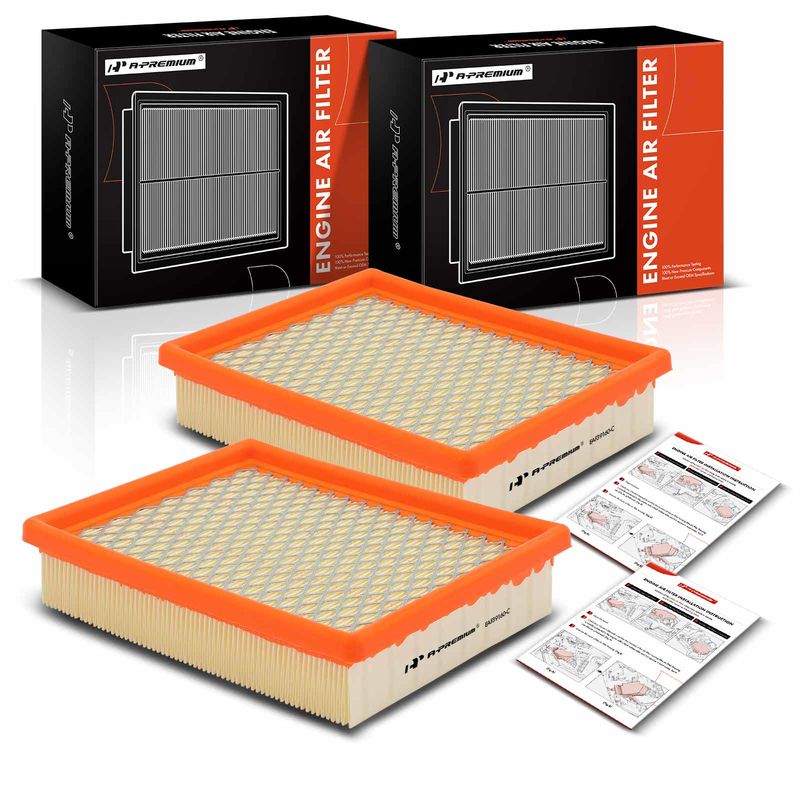 2x Engine Air Filter for Buick Century Chevrolet Oldsmobile 98 Pontiac Grand Prix
