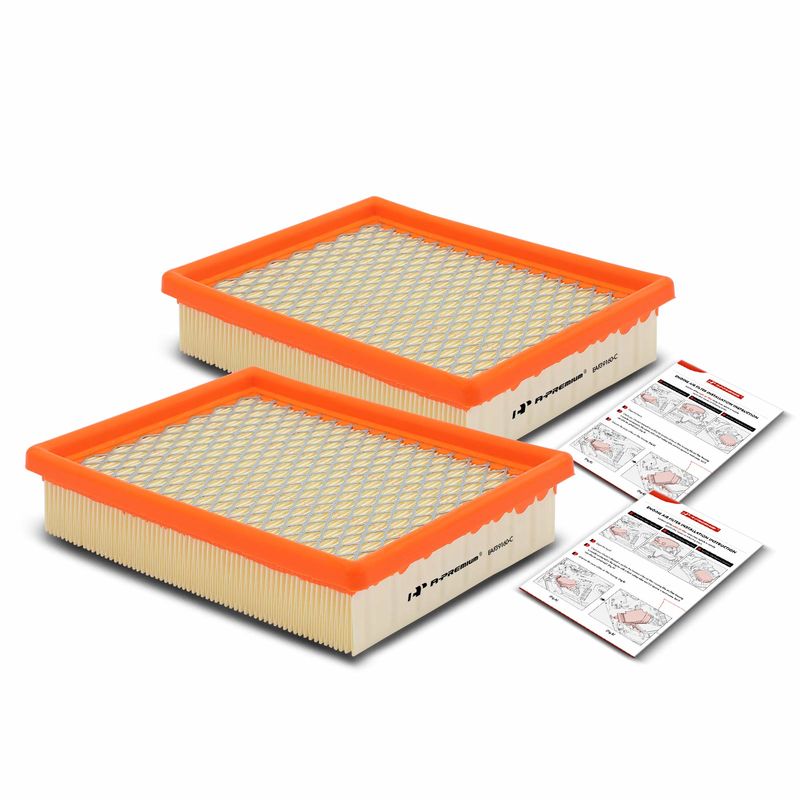 2x Engine Air Filter for Buick Century Chevrolet Oldsmobile 98 Pontiac Grand Prix