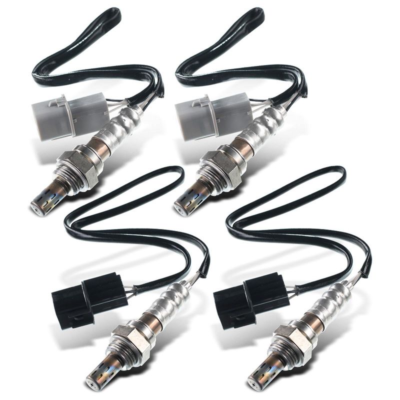 4x Upstream & Downstream O2 Oxygen Sensor for Hyundai Santa Fe 07-09 Kia Optima
