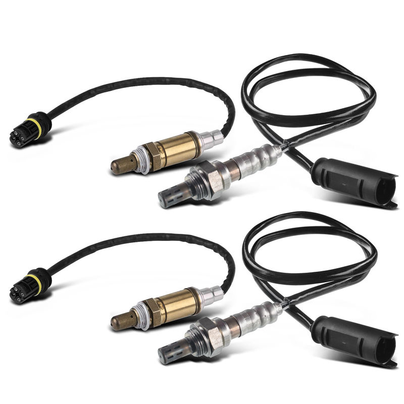 4x Upstream & Downstream O2 Oxygen Sensor for BMW 750iL 95-01 E53 X5 4.4L 4.6L