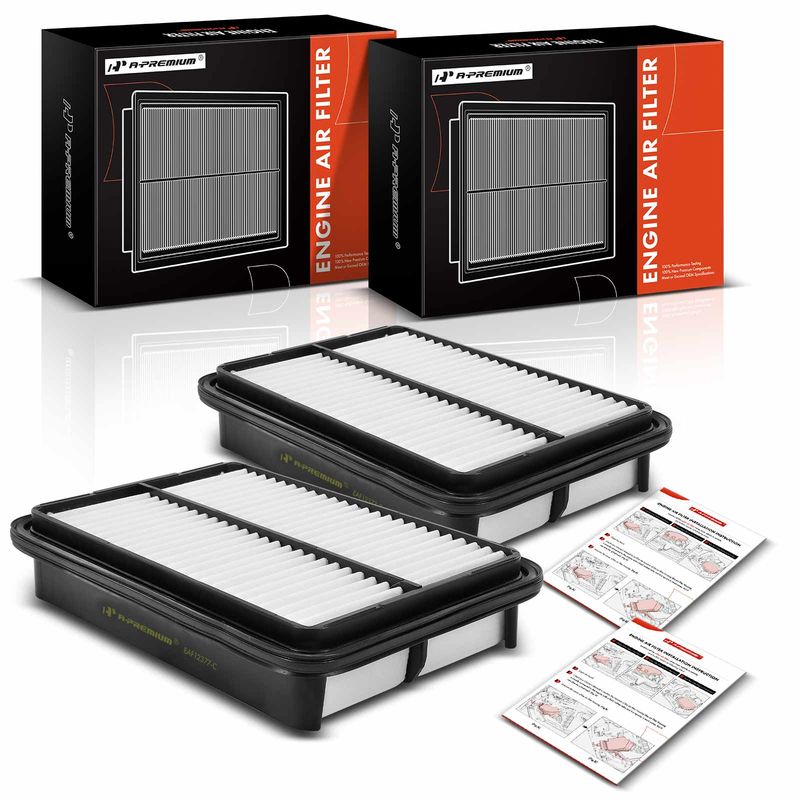 2x Engine Air Filter for Toyota 4Runner Pickup Mazda 929 Isuzu Impulse Geo Storm