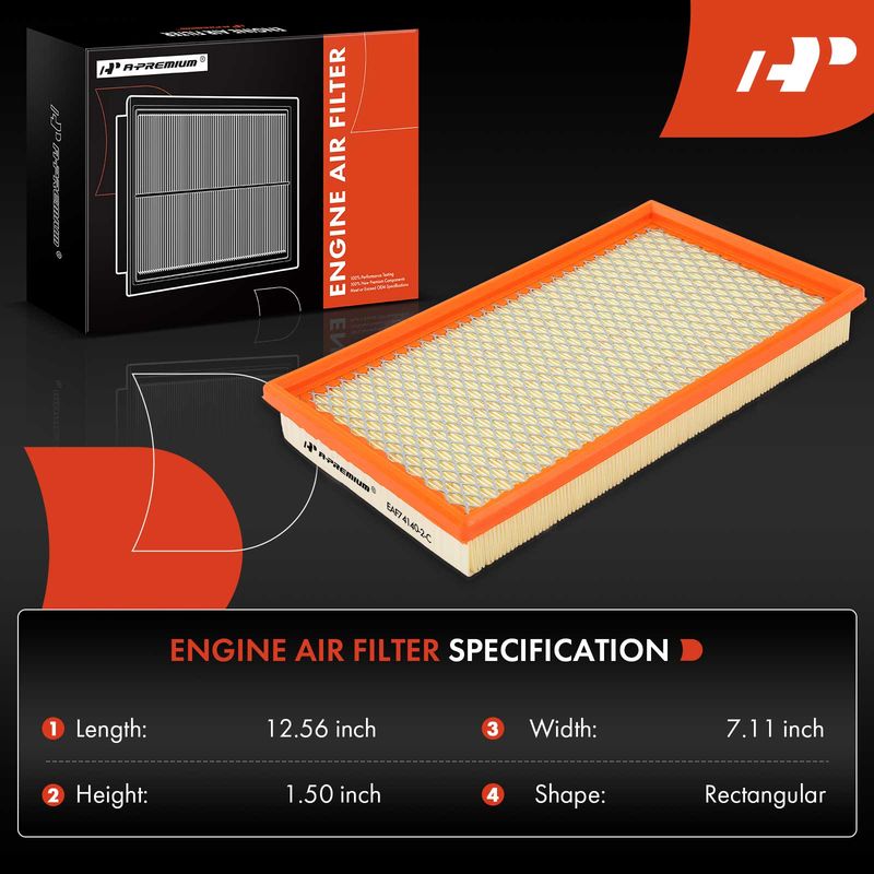 2x Engine Air Filter for Chrysler Concorde New Yorker Intrepid Dodge Intrepid