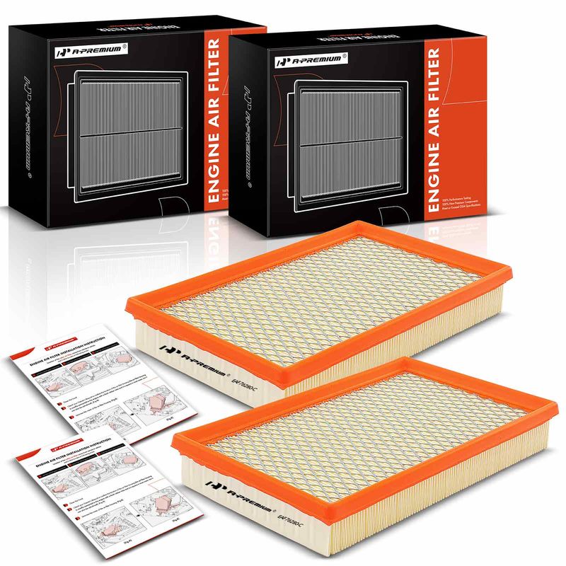 2x Engine Air Filter for Mercury Villager Nissan Quest 1993-2002