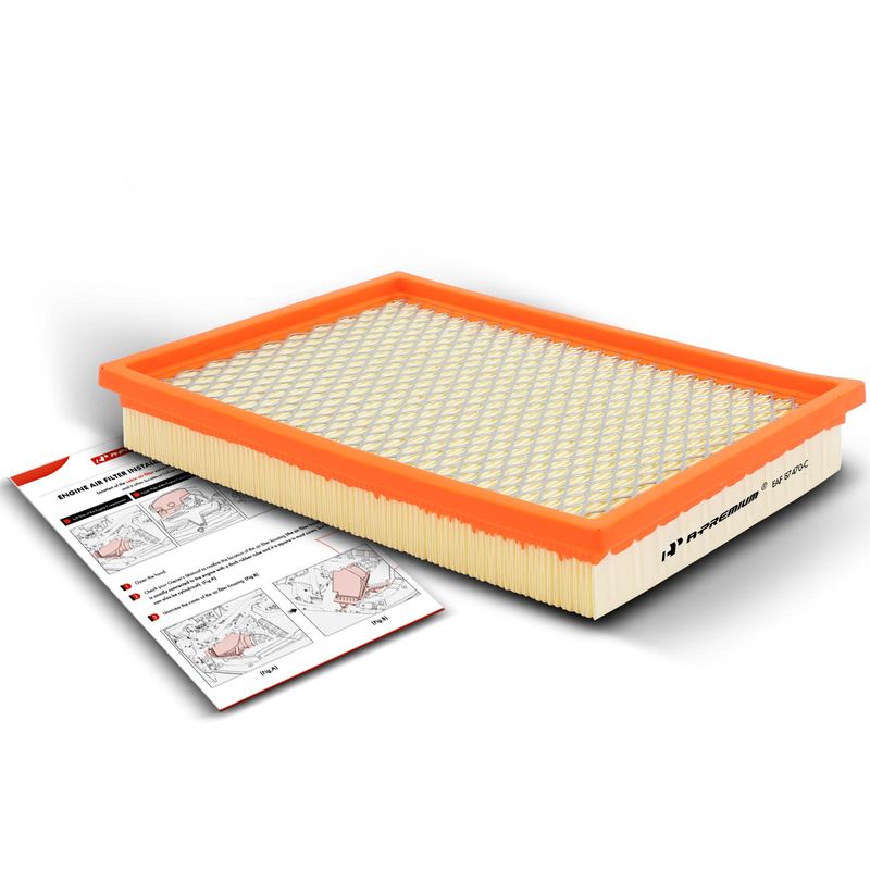 Engine Air Filter with Flexible Panel for Chrysler PT Cruiser 2001-2005 2.4L