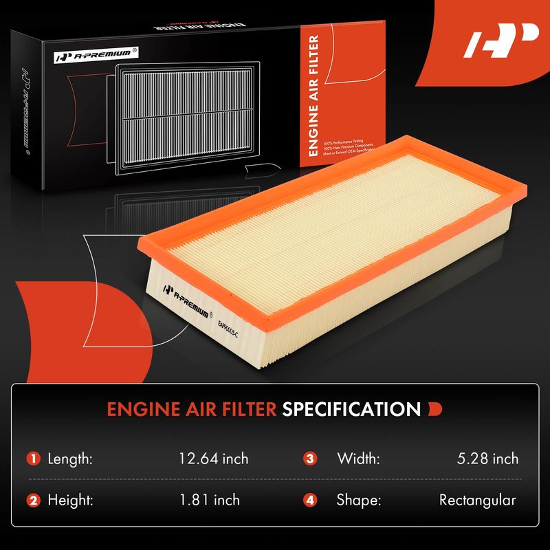 Engine Air Filter for Mercedes-Benz CL550 CL63 AMG E550 E63 AMG GL450