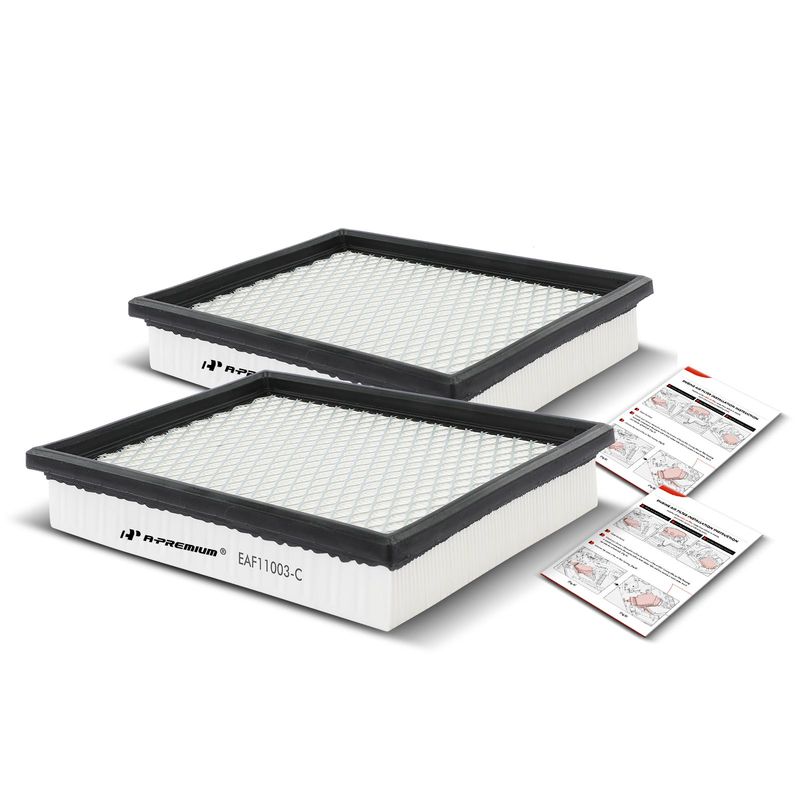 2x Engine Air Filter for Chevrolet Corvette 2005-2007 Cadillac XLR 2006-2009