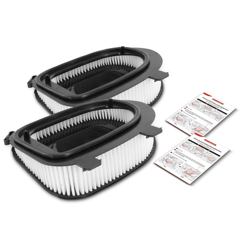 2x Engine Air Filter for BMW X3 xDrive28d F25 2015-2017 L4 2.0L