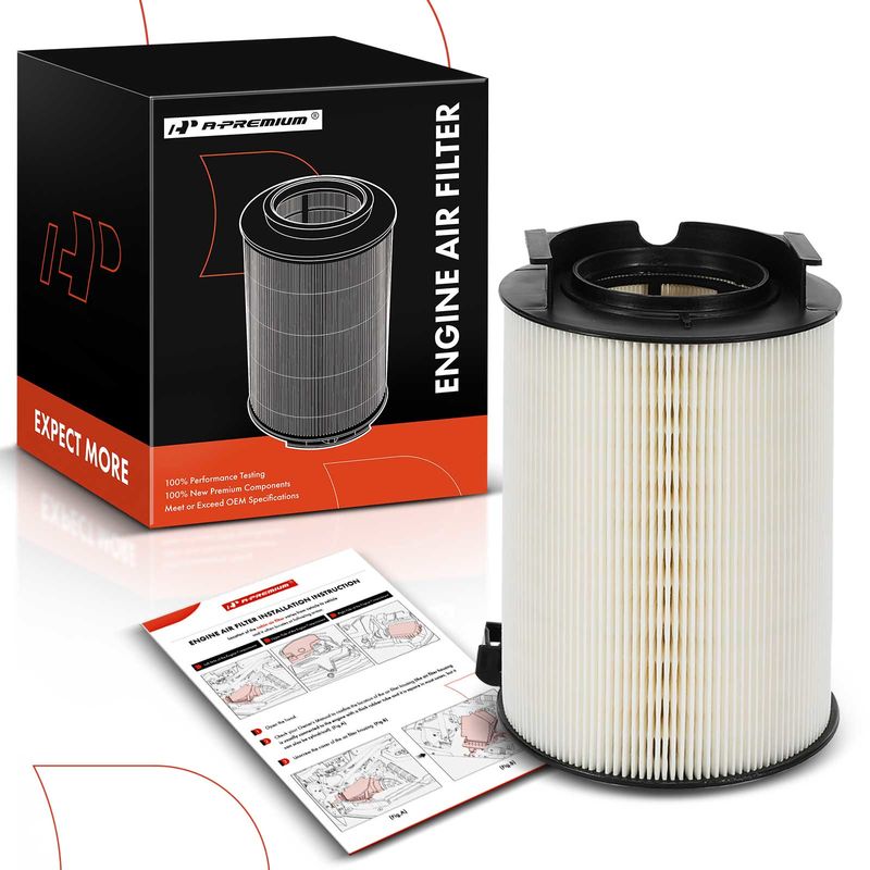 Engine Air Filter for Volkswagen Jetta 2011-2015 L4 2.0L Naturally Aspirated