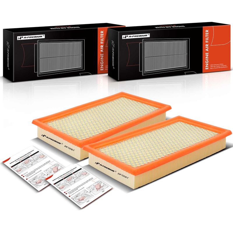 2x Engine Air Filter for Ford Explorer Fusion Lincoln Aviator Mazda CX-9 Mercury