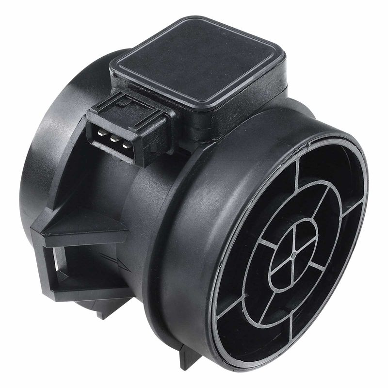 Mass Air Flow Sensor with 3 Blades for Volvo S40 V40 2000 L4 1.9L DOHC with Housing
