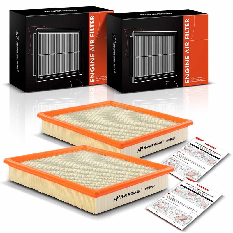 2x Engine Air Filter for Ford Mustang 2005-2010 V6 4.0L V8 4.6L