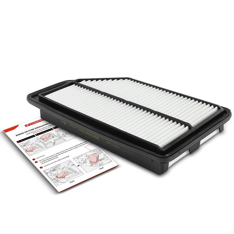 Engine Air Filter with Rigid Panel for Honda Odyssey 2011-2017 V6 3.5L