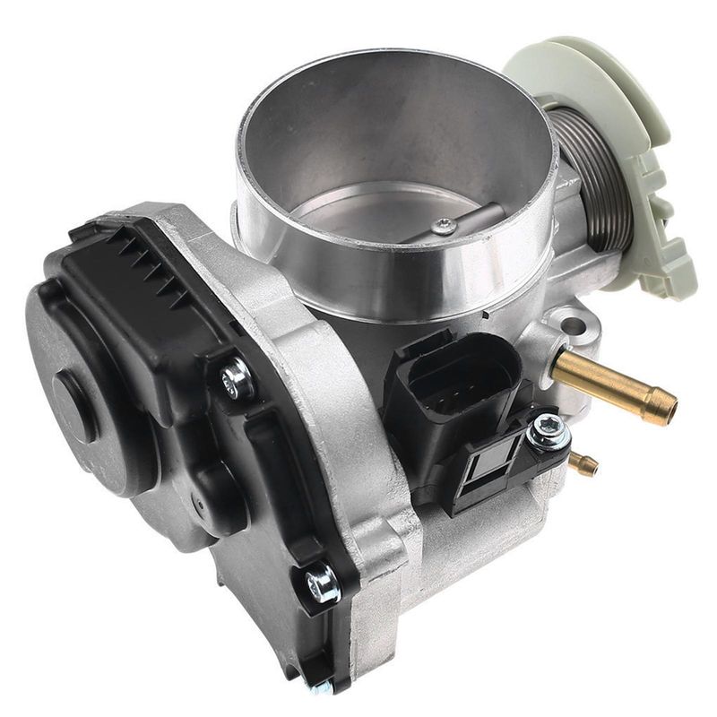Throttle Body Assembly with Sensor for Audi A4 Quattro 1997-1900 VW Passat 98-00 Manual