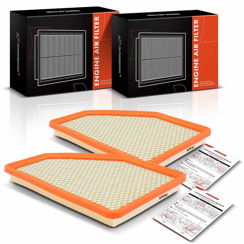 2x Engine Air Filter for Chevrolet Volt 2016-2019 L4 1.5L Hatchback
