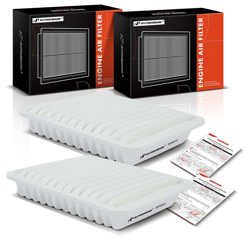 2x Engine Air Filter for Mitsubishi Eclipse 2006-2012 Endeavor Galant 2004-2012