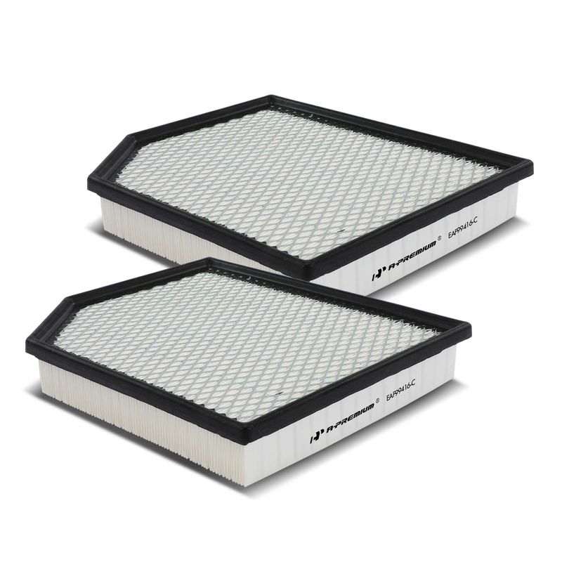2x Engine Air Filter for Jeep Grand Cherokee 2018-2021 Dodge Durango 2021 6.2L