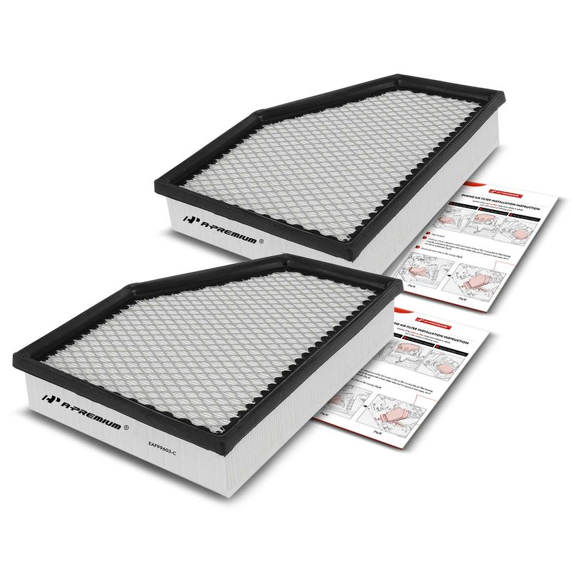 2x Engine Air Filter for BMW G01 X3 G02 X4 2020-2022 M40i L6 3.0L