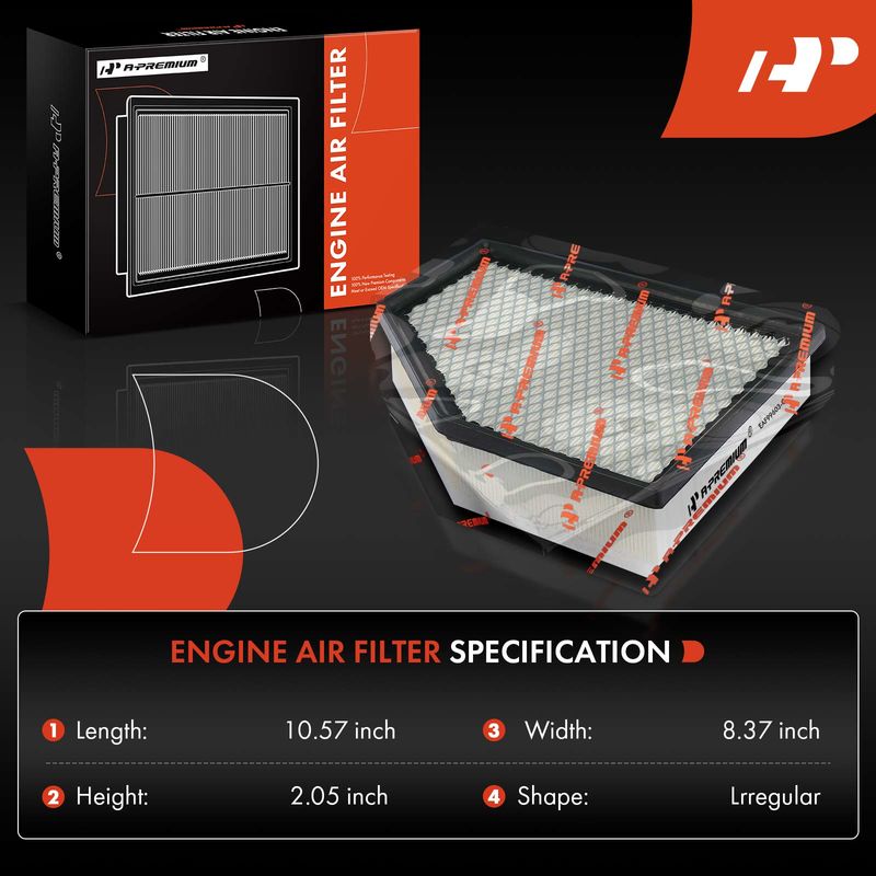 2x Engine Air Filter for BMW G01 X3 G02 X4 2020-2022 M40i L6 3.0L