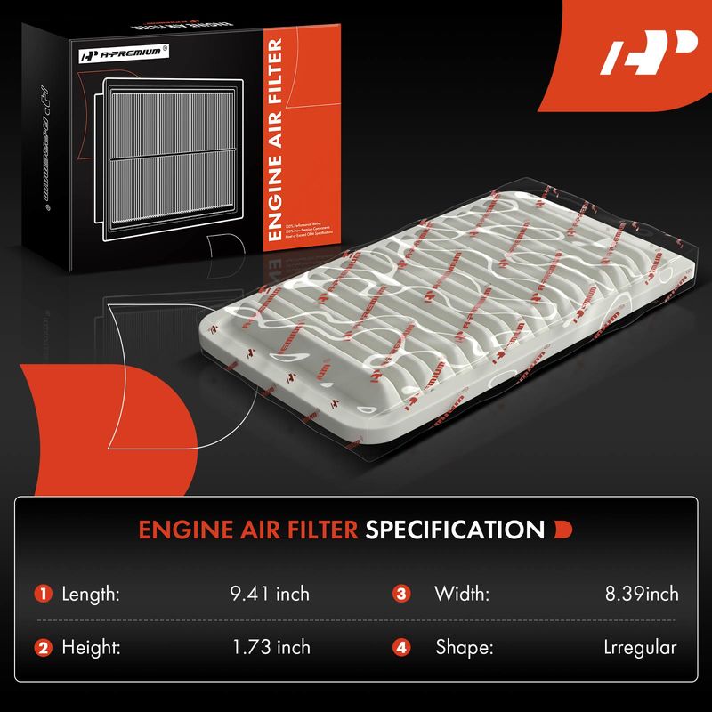Engine Air Filter for Chevrolet Cobalt 2005-2010 Pontiac G5 Pursuit