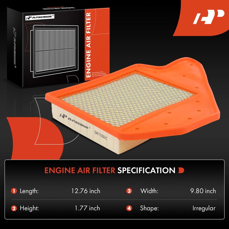 Engine Air Filter for Chrysler Town & Country 11-16 Dodge Grand Caravan VW