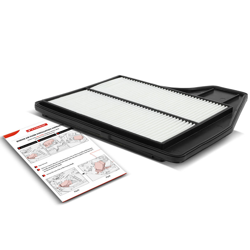 Engine Air Filter with Rigid Panel for Nissan Altima 2013-2018 L4 2.5L Sedan