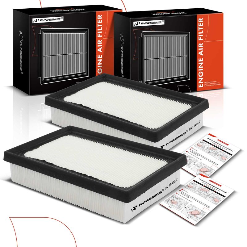 2x Engine Air Filter for Toyota Corolla Prius C Prius Prime Prius AWD-e 1.5L 1.8L