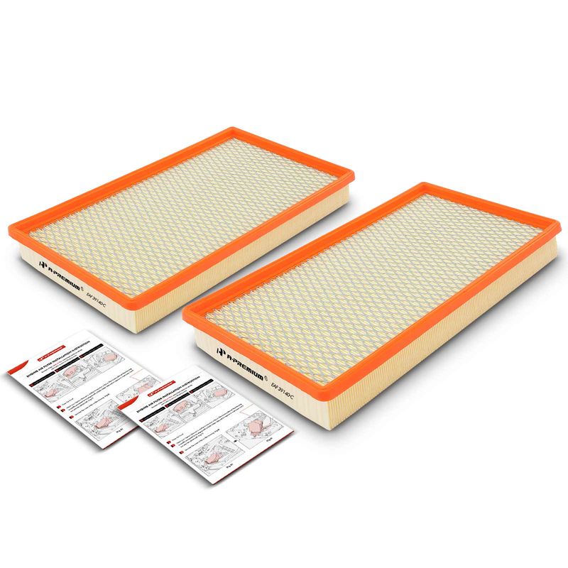 2x Engine Air Filter for Chevrolet Blazer Express 1500 GMC Yukon Pontiac Firebird