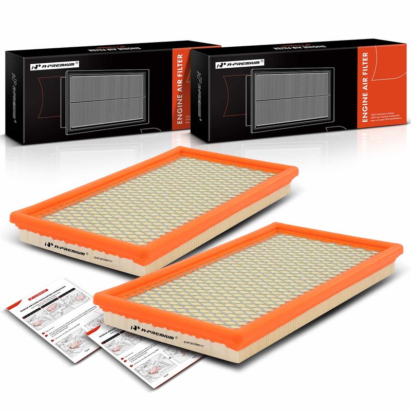 2x Engine Air Filter for Ford Ranger 88-94 Windstar Explorer Mazda Mercury Sable